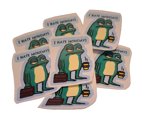 I Hate Mondays 2 – Vinyl tarra - II-laatu