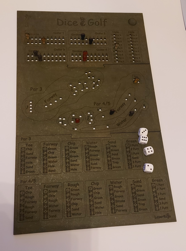 Dice Golf lautapeli