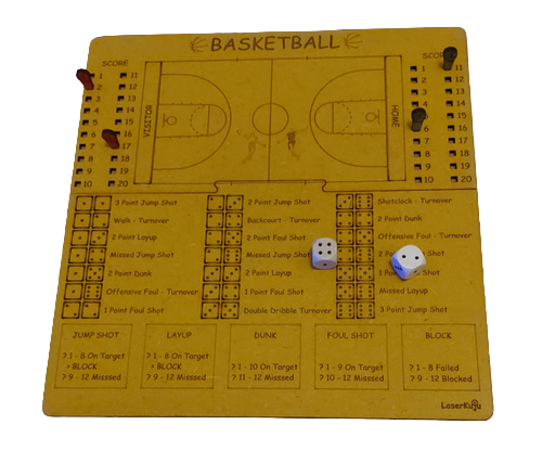 Basketball lautapeli