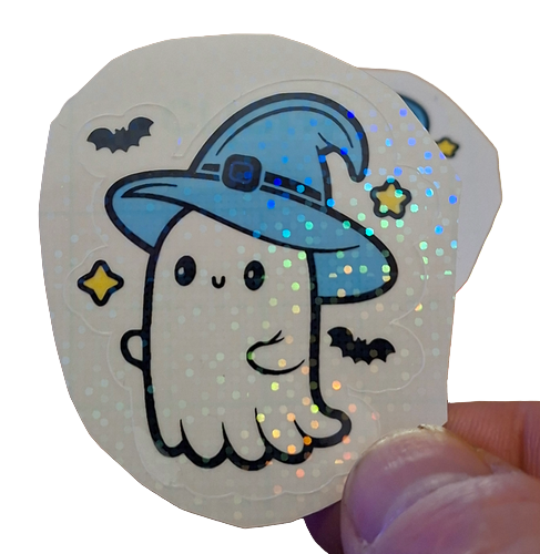 Haamu 1 – WP Holographic Vinyl tarra - II-laatu