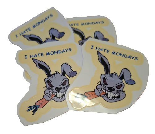 I Hate Mondays – WP Vinyl tarra - II-laatu