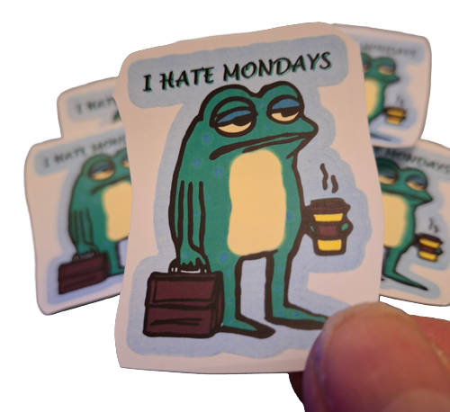 I Hate Mondays 2 – Vinyl tarra - II-laatu