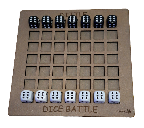 Dittle Dice Battle lautapeli