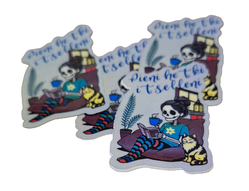 Pieni hetki itselleni - WP Vinyl tarra